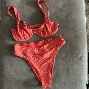 Abercrombie & Fitch women’s bikini set M bottoms, S top!